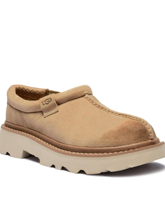 Zdjęcie produktu UGG Ocieplane slip on Tasman Lug | z dodatkiem wełny | zamsz beżowy