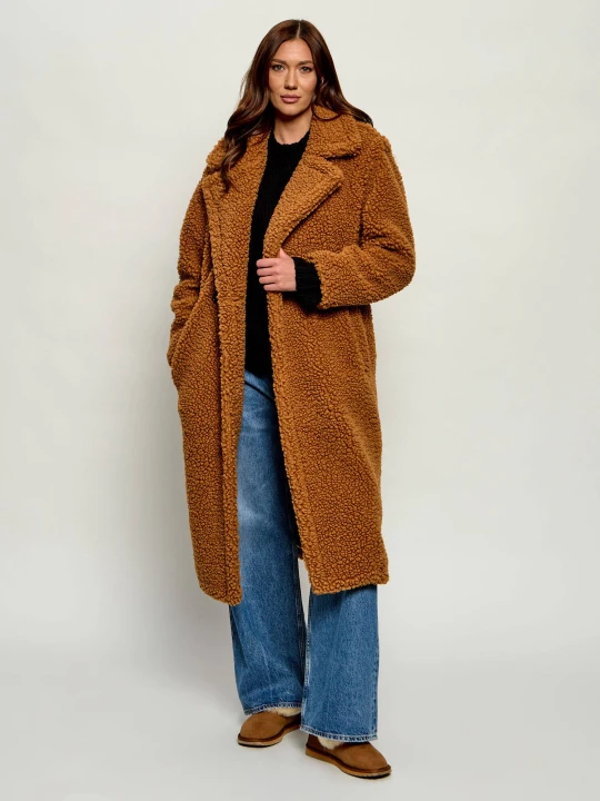Zdjęcie produktu UGG Płaszcz Gertrude brązowy