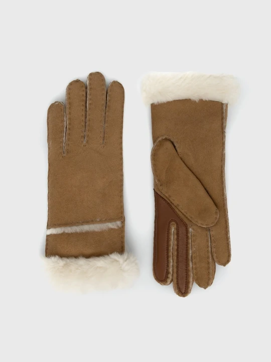 Zdjęcie produktu UGG rękawiczki damskie brązowy