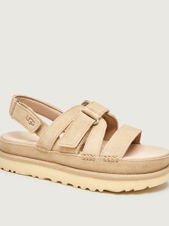 Zdjęcie produktu UGG Sandały GOLDENSTAR GLEAM | zamsz beżowy