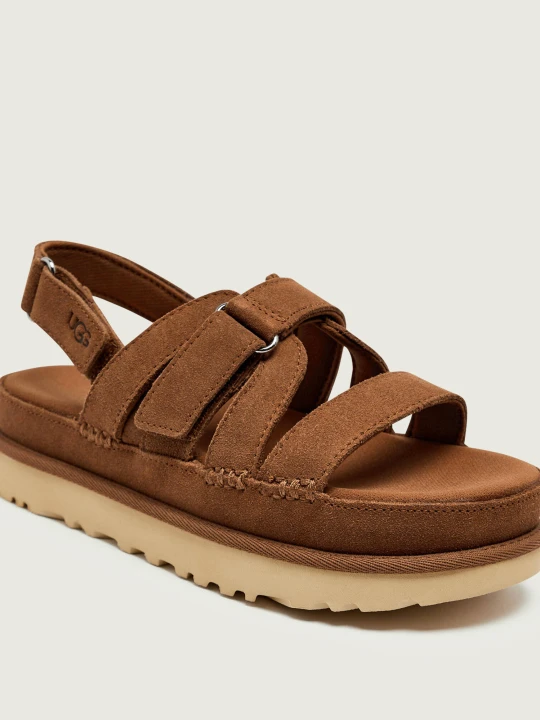 Zdjęcie produktu UGG Sandały GOLDENSTAR GLEAM | zamsz brązowy