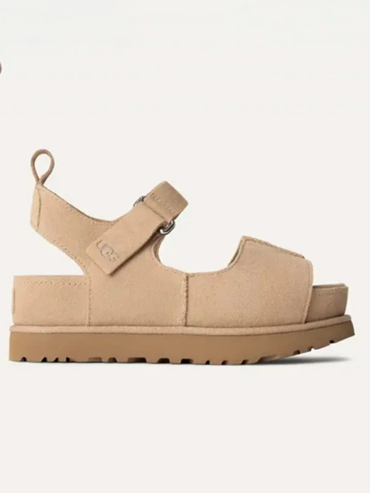 Zdjęcie produktu UGG Sandały "Goldenstar HI" w kolorze beżowym rozmiar: 39