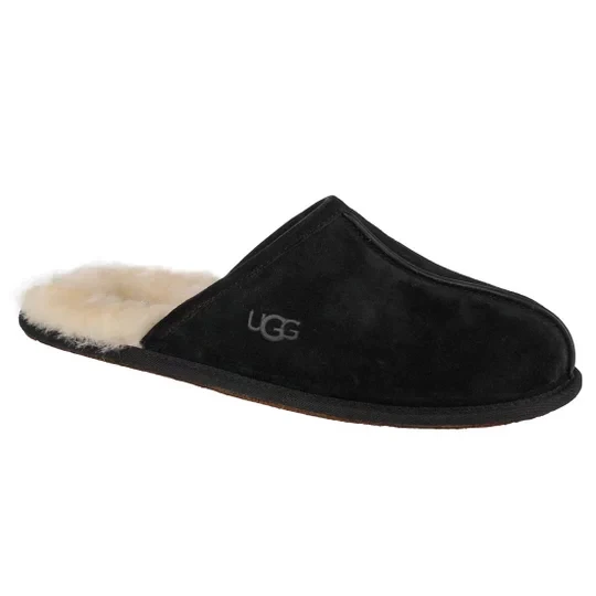 Zdjęcie produktu UGG Scuff Slipper 1101111-BLK, Męskie, Czarne, kapcie, skóra zamszowa, rozmiar: 41