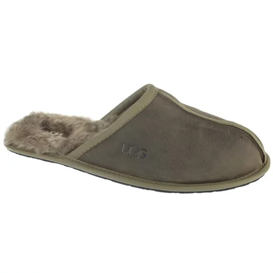 Zdjęcie produktu UGG Scuff Slipper 1108192-BTO, Męskie, Zielone, kapcie, skóra zamszowa, rozmiar: 42