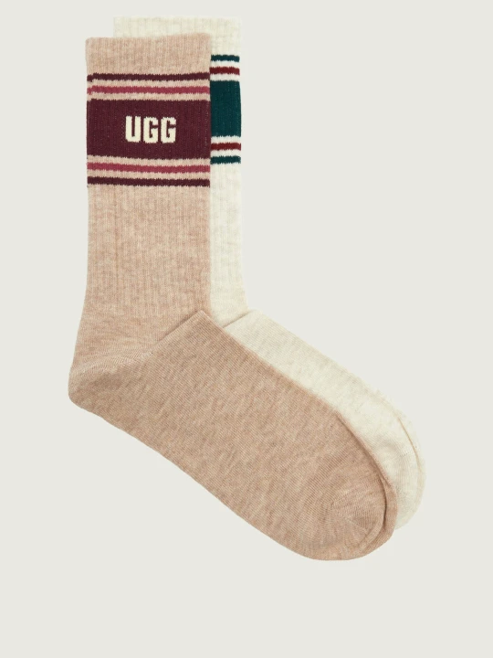 Zdjęcie produktu UGG Skarpety 2-pack Jedlyn Varsity Crew beżowy