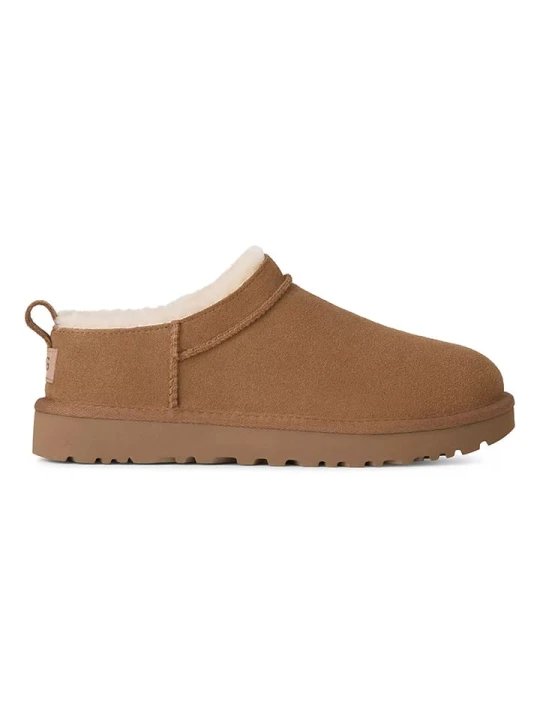 Zdjęcie produktu UGG Skórzane botki w kolorze jasnobrązowym rozmiar: 41