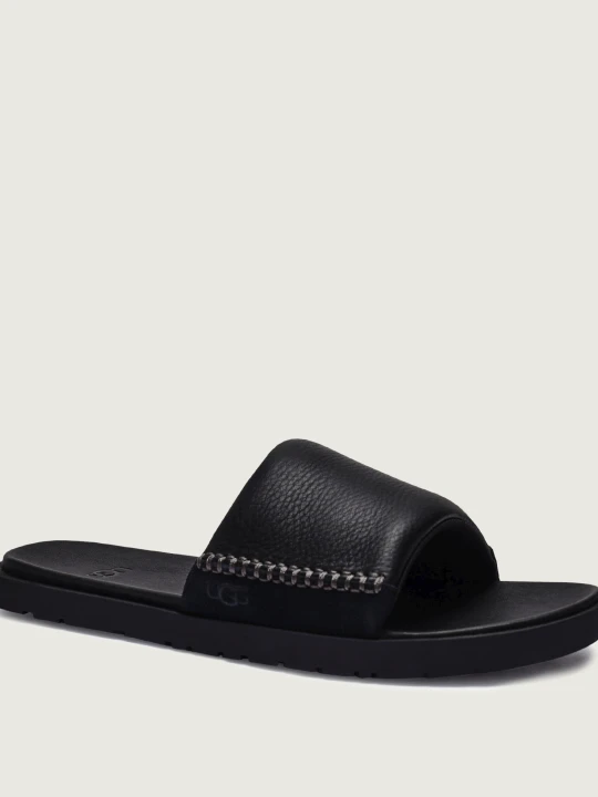 Zdjęcie produktu UGG Skórzane klapki M Seaside II czarny