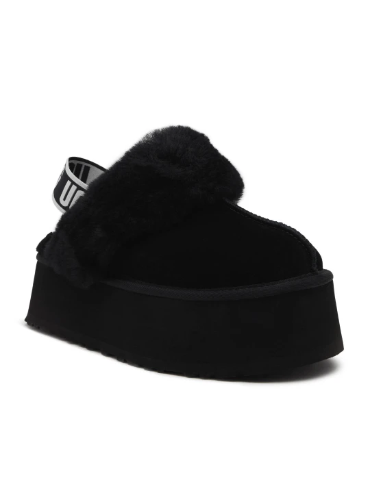 Zdjęcie produktu UGG Skórzane obuwie domowe W FUNKETTE czarny