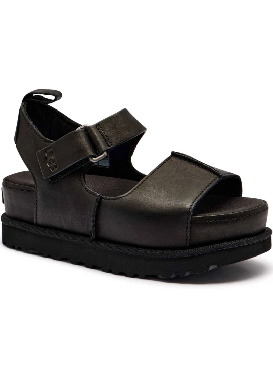 Zdjęcie produktu UGG Skórzane sandały W GOLDENSTAR HI czarny