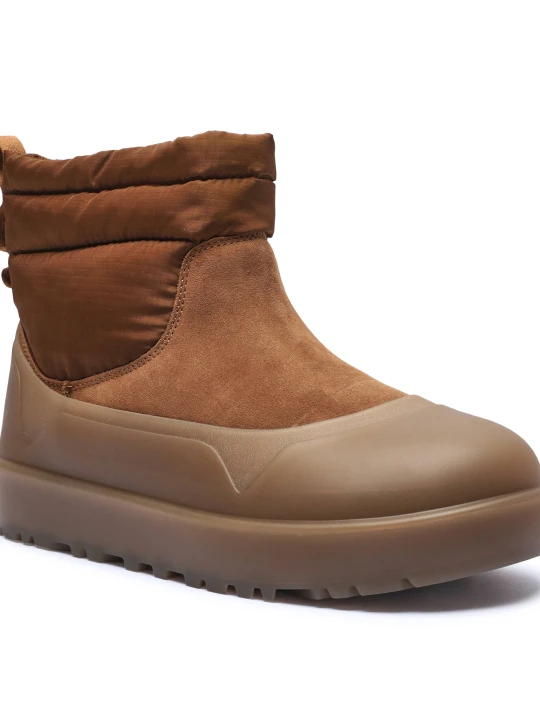 Zdjęcie produktu UGG Skórzane śniegowce CLASSIC MINI MOD brązowy