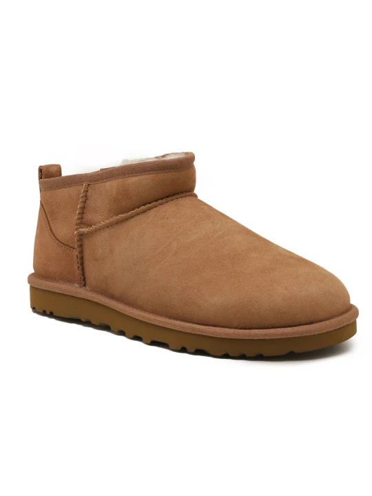 Zdjęcie produktu UGG Skórzane śniegowce M CLASSIC ULTRA MINI brązowy