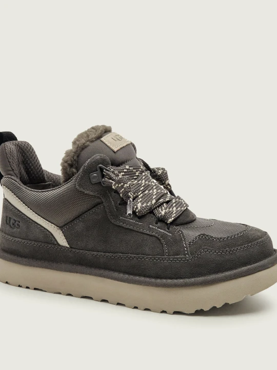 Zdjęcie produktu UGG Sneakersy Lowmel | shearling | zamsz szary