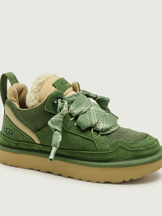 Zdjęcie produktu UGG Sneakersy Lowmel | shearling | zamsz | z dodatkiem wełny zielony