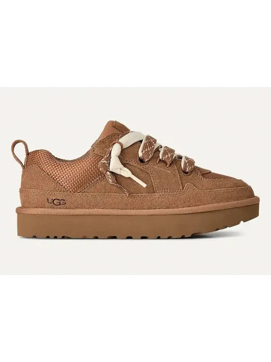 Zdjęcie produktu UGG Sneakersy "Lowmel" w kolorze jasnobrązowym rozmiar: 41