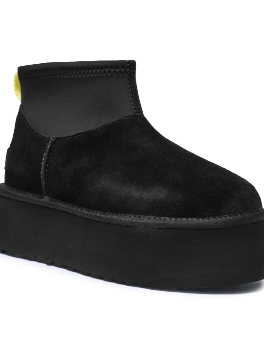 Zdjęcie produktu UGG Śniegowce Classic Mini Dipper | wełna | zamsz czarny