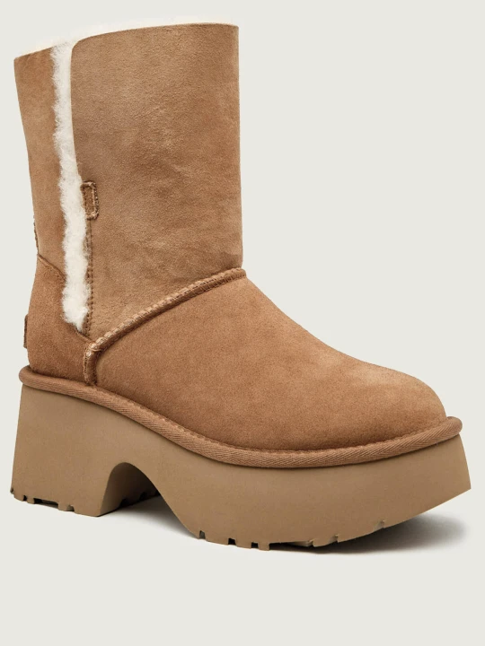 Zdjęcie produktu UGG Śniegowce ESMEE | shearling | zamsz camel