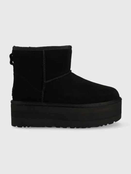 Zdjęcie produktu UGG śniegowce skórzane Classic Mini Platform czarny