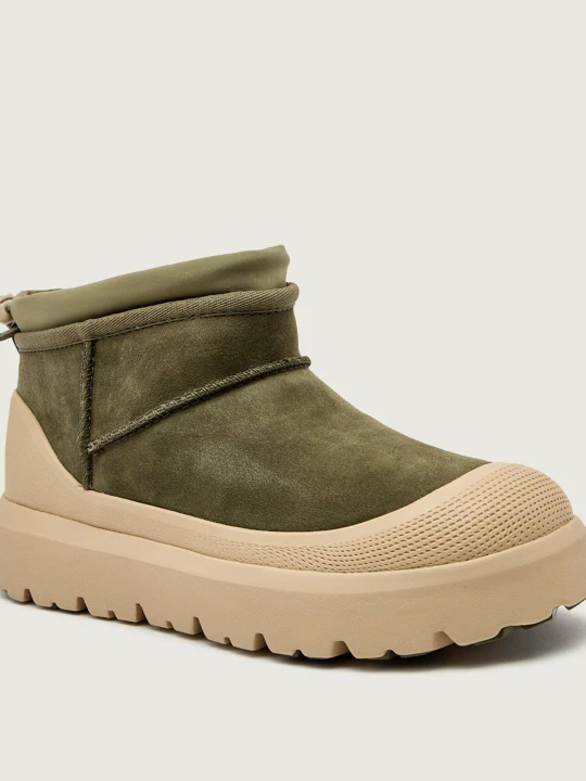 Zdjęcie produktu UGG Śniegowce ULTRA MINI WEATHER HYBRID | zamsz zielony