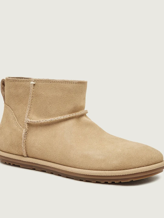 Zdjęcie produktu UGG Śniegowce W Classic Mini Deconstructed | wełna | zamsz beżowy