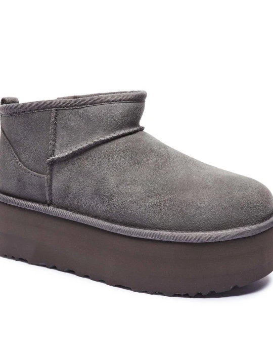 Zdjęcie produktu UGG Śniegowce W CLASSIC ULTRA MINI | zamsz szary