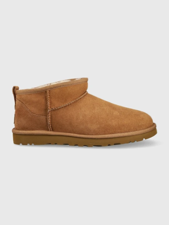 Zdjęcie produktu UGG śniegowce zamszowe Classic Ultra Mini brązowy
