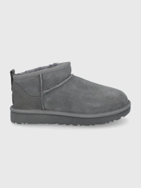 Zdjęcie produktu UGG śniegowce zamszowe Classic Ultra Mini szary