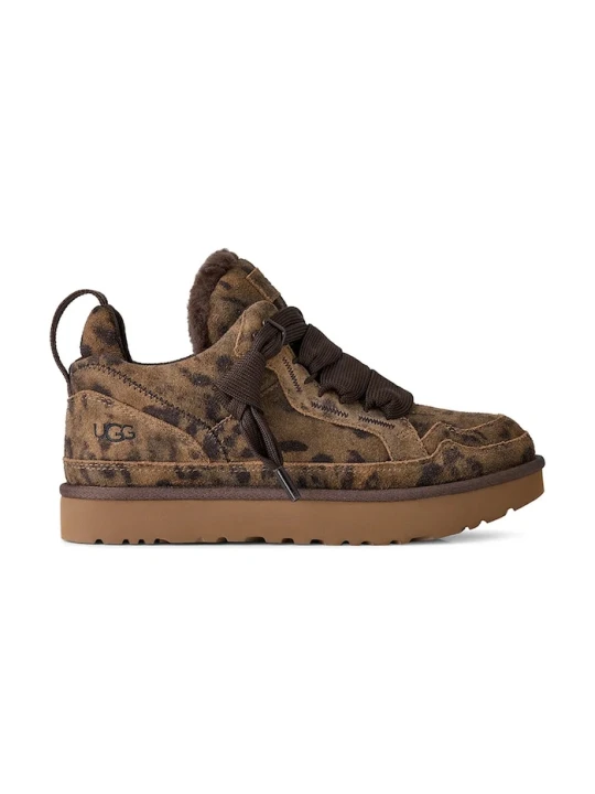 Zdjęcie produktu UGG W Lowmel Spotted sneakersy damskie zamszowe brązowy