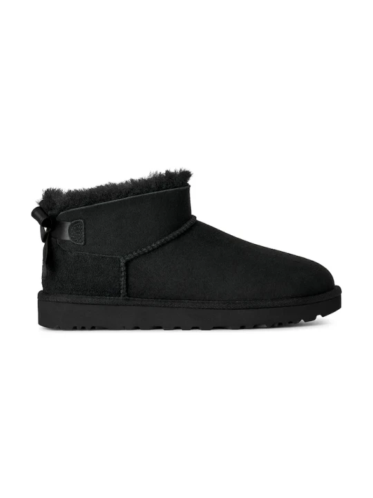 Zdjęcie produktu UGG W Ultra Mini Bailey Bow śniegowce damskie zamszowe czarny