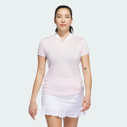 Zdjęcie produktu Ultimate365 Jacquard Short Sleeve Polo Shirt Adidas Clear Pink