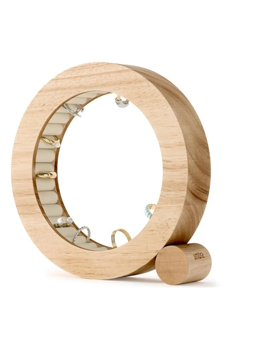 Zdjęcie produktu umbra Organizer "Ferris" w kolorze beżowym na biżuterię - 19 x 19 x 4 cm rozmiar: onesize