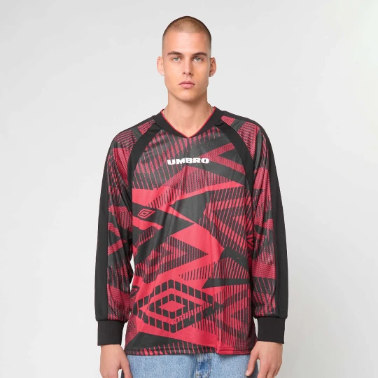 Zdjęcie produktu Printed Long Sleeve Jersey Umbro czerwony