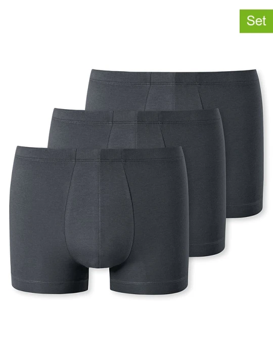 Zdjęcie produktu UNCOVER BY SCHIESSER Bokserki (3 pary) w kolorze antracytowym rozmiar: XL