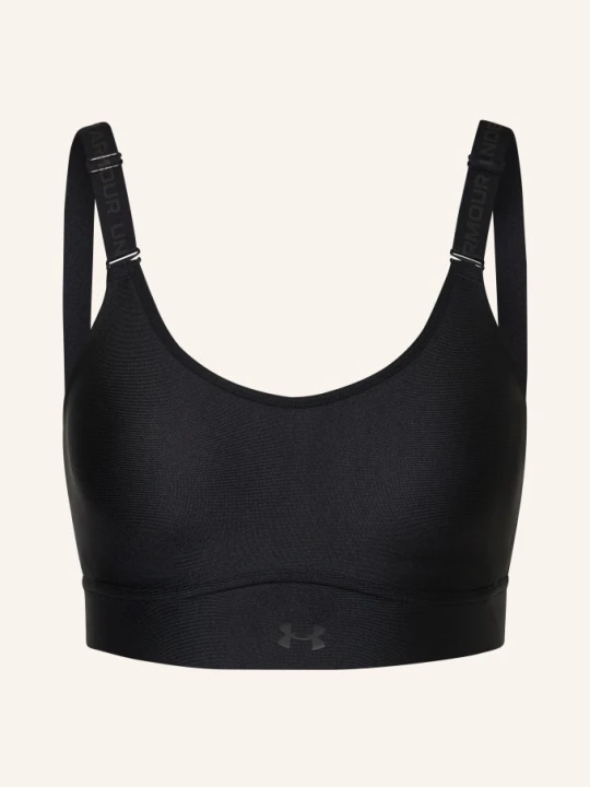 Zdjęcie produktu Under Armour Biustonosz Sportowy Ua Infinity Mid 2.0 Z Siateczką schwarz CZARNY