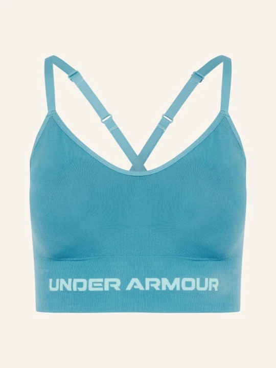 Zdjęcie produktu Under Armour Biustonosz Sportowy Ua Vanish Seamless Low blau TURKUSOWY