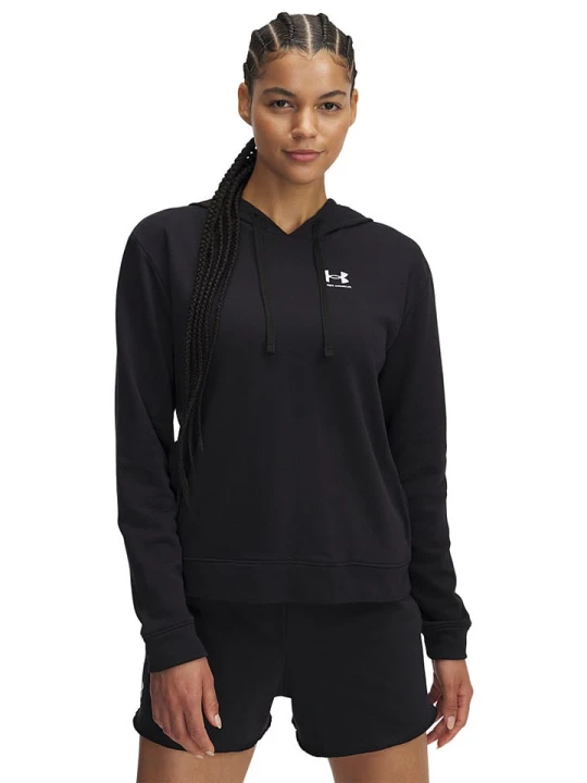 Zdjęcie produktu Under Armour Bluza "Rival Terry" w kolorze czarnym rozmiar: M