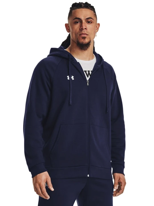 Zdjęcie produktu Under Armour Bluza "Rival" w kolorze granatowym rozmiar: S