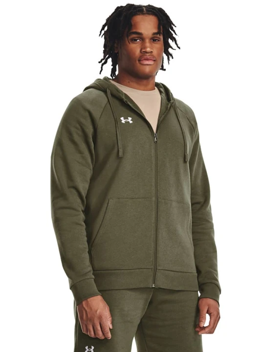Zdjęcie produktu Under Armour Bluza "Rival" w kolorze khaki rozmiar: L