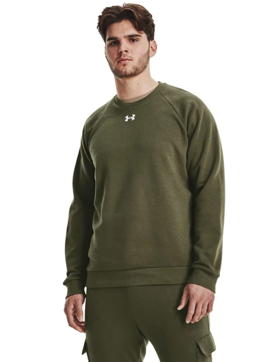 Zdjęcie produktu Under Armour Bluza "Rival" w kolorze khaki rozmiar: XL