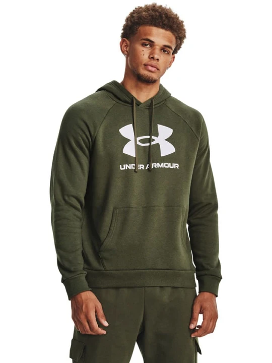Zdjęcie produktu Under Armour Bluza "Rival" w kolorze khaki rozmiar: XL