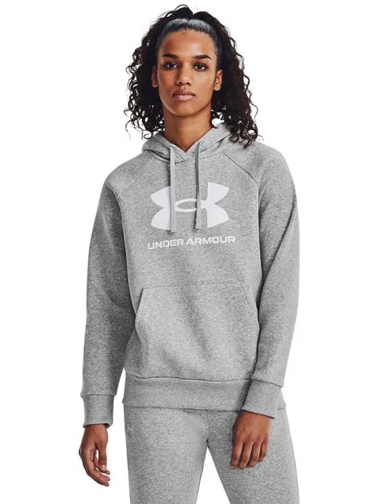 Zdjęcie produktu Under Armour Bluza "Rival" w kolorze szarym rozmiar: XS