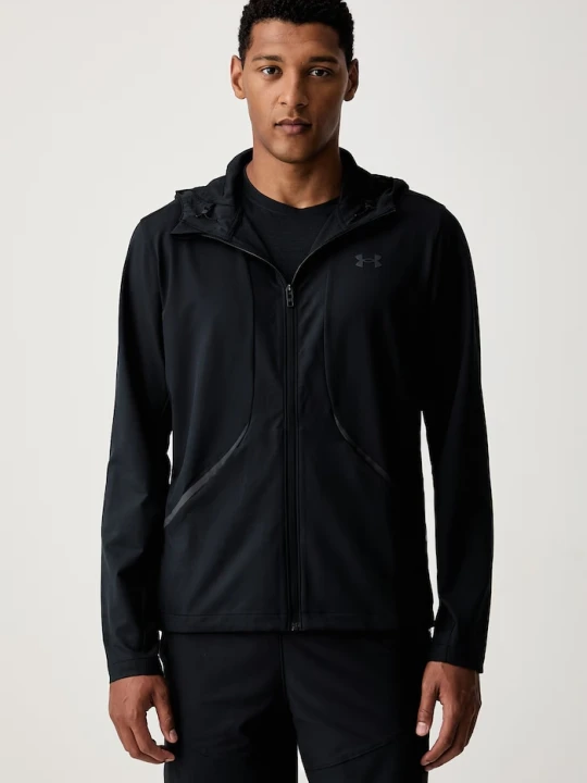 Zdjęcie produktu Under Armour bluza rozpinana z kapturem męska Unstoppable czarny