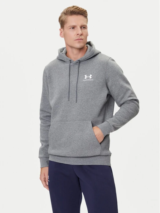 Zdjęcie produktu Under Armour Bluza UA Essential Fleece Hoodie 1373880 Szary Regular Fit
