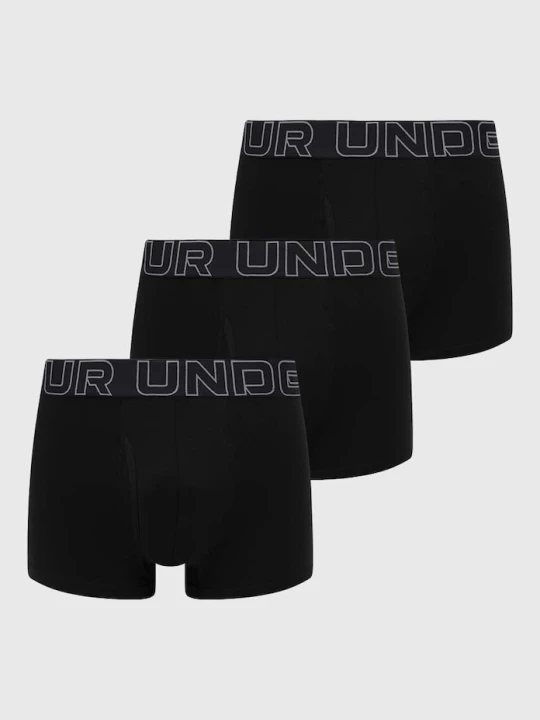 Zdjęcie produktu Under Armour bokserki męskie 83 Perf Cotton 3in 3-pack czarny