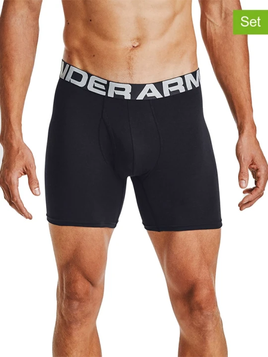 Zdjęcie produktu Under Armour Bokserki (3 pary) w kolorze czarnym rozmiar: S