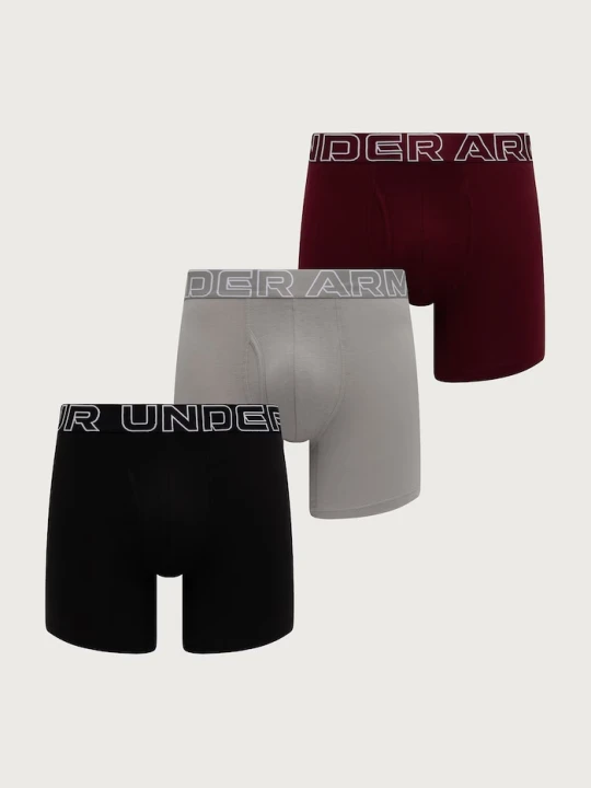 Zdjęcie produktu Under Armour bokserki dopasowane męskie 93 Perf Cotton 6in 3-pack czarny