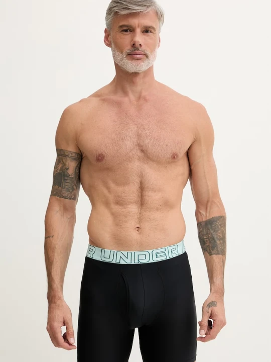 Zdjęcie produktu Under Armour bokserki męskie 63 Perf Tech Mesh 6in 3-pack turkusowy