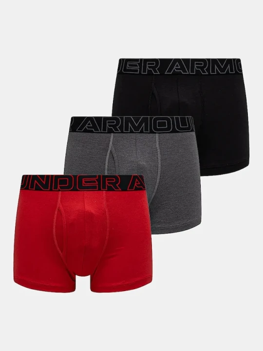 Zdjęcie produktu Under Armour bokserki męskie 83 Perf Cotton 3in 3-pack szary