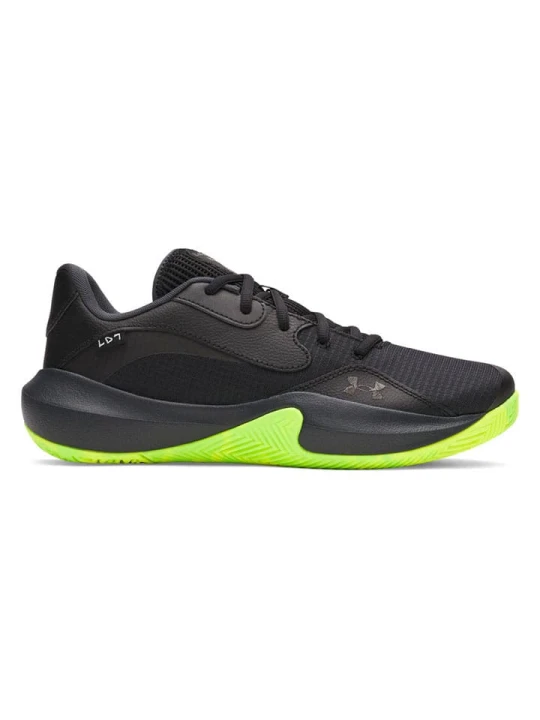 Zdjęcie produktu Under Armour Buty "Lockdown 7" w kolorze czarno-jaskrawozielonym do koszykówki rozmiar: 40, 5