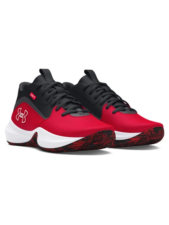 Zdjęcie produktu Under Armour Buty sportowe "Lockdown 7" w kolorze czerwono-czarnym rozmiar: 44