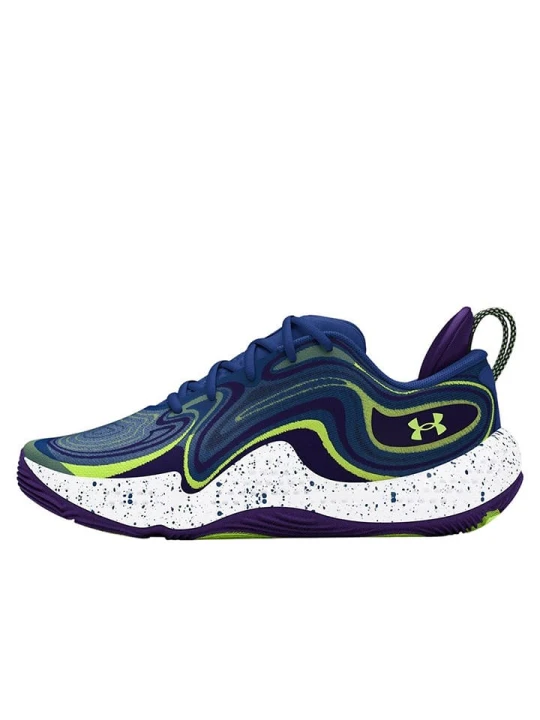 Zdjęcie produktu Under Armour Buty w kolorze granatowo-limonkowym do biegania rozmiar: 42